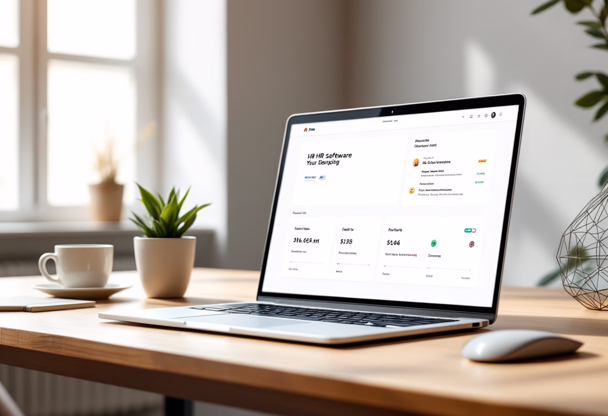 Laptop displaying real-time RFID inventory dashboard